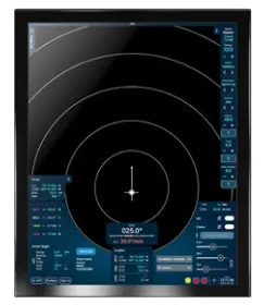SOLIDSCAN Solid-State-Binnenradar – 19Zoll Monitor