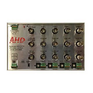 Alphatron AlphCam AHD CCTV 4ch Video Interface